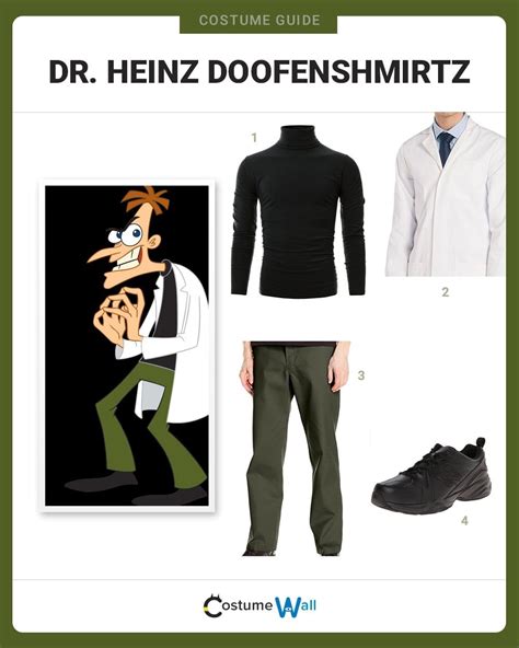 Dr. Heinz Doofenshmirtz Costume Guide for Cosplay。